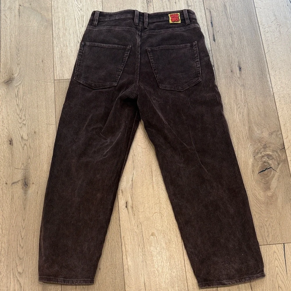 Empyre Dark Brown Corduroy Relax Loose Fit skate pants - Picture 5 of 8